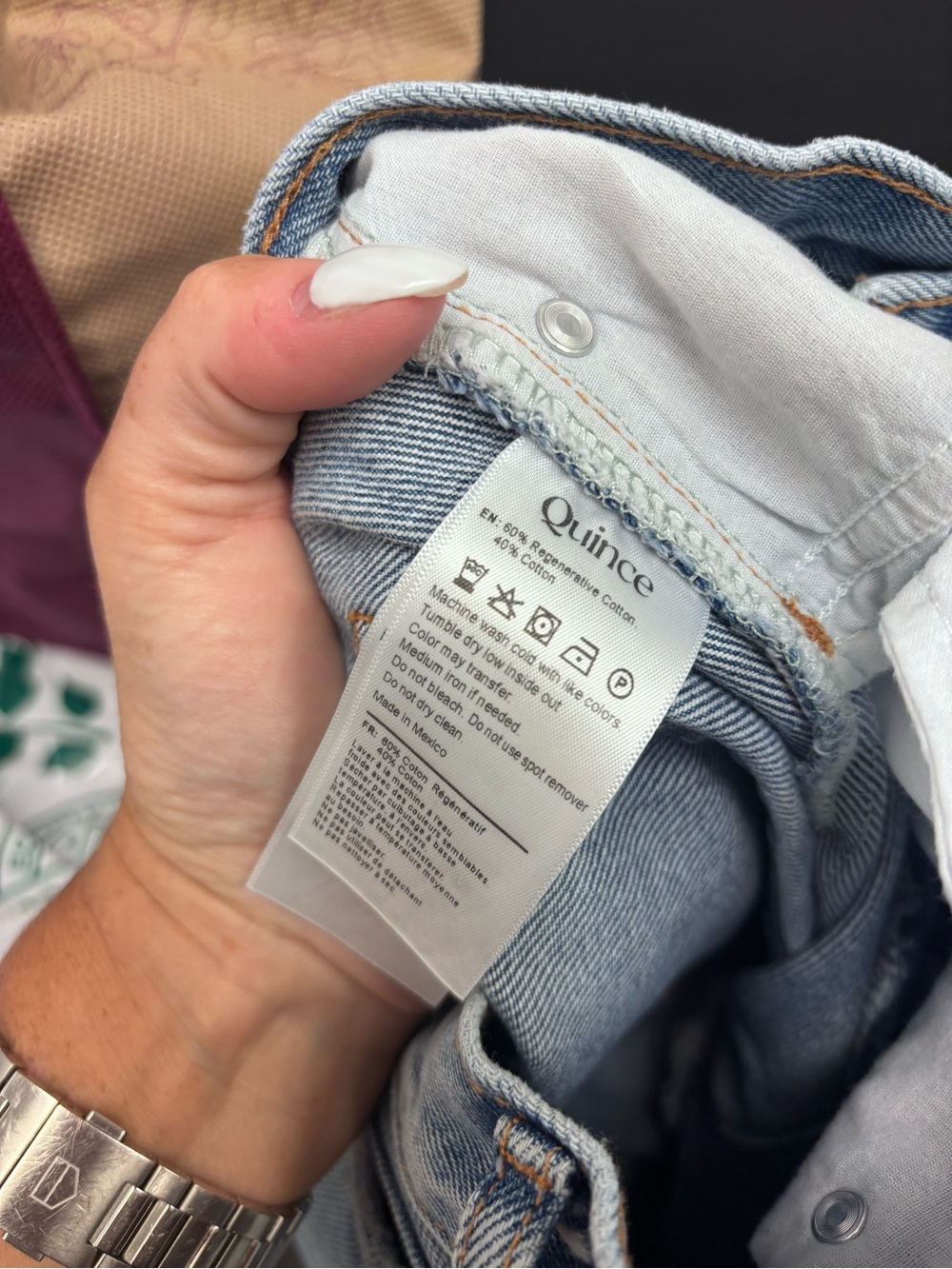 Quince Bella Rigid Straight Jeans - Picture 11 of 12